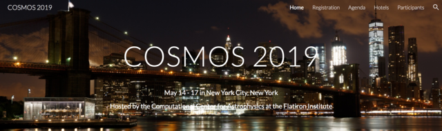 Logo for 2019 COSMOS team meeting