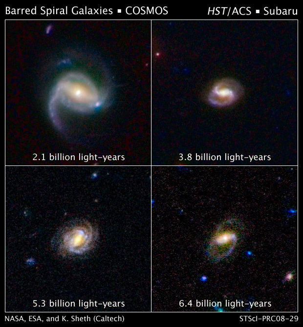 what are the 4 galaxies